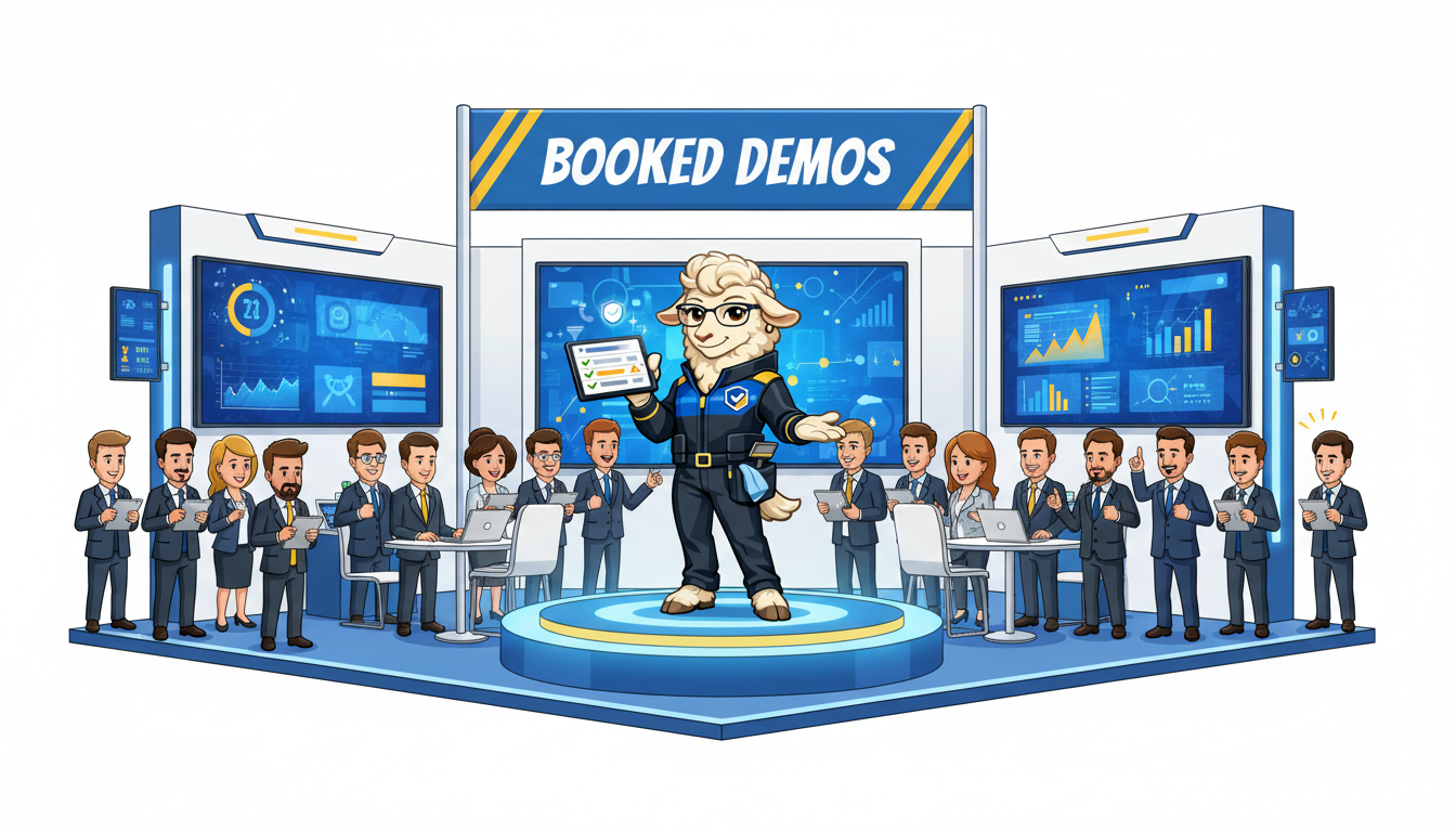 2x Qualified Demos by Scrubbing Trade Show Lists